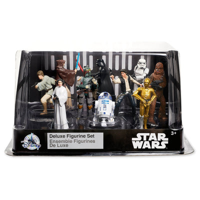 Disney Store Star Wars A New Hope Deluxe Figurine Set Figure Playset Play Set