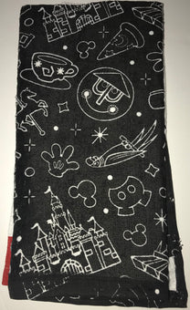 Disney Parks Mickey Mouse Body Parts Dish Towel Set New With Tag