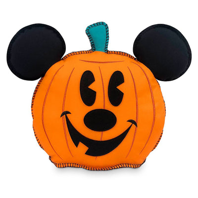 Disney Mickey Mouse Pumpkin Jack-o'-Lantern Halloween Pillow New with Tag