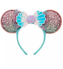 Disney The Little Mermaid Ear Headband Shell for Adults New with Tag