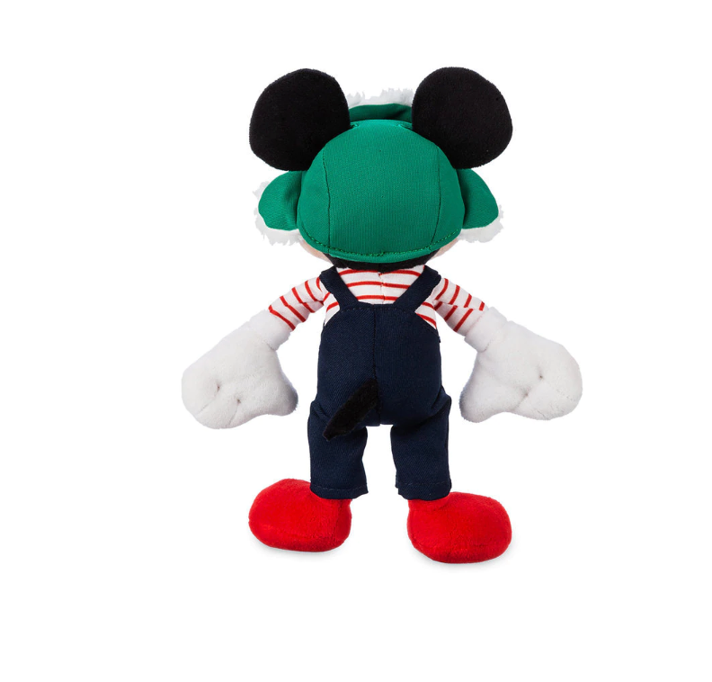 Disney Store Mickey Cheer Holiday Mini Bean Bag Plush New with Tags