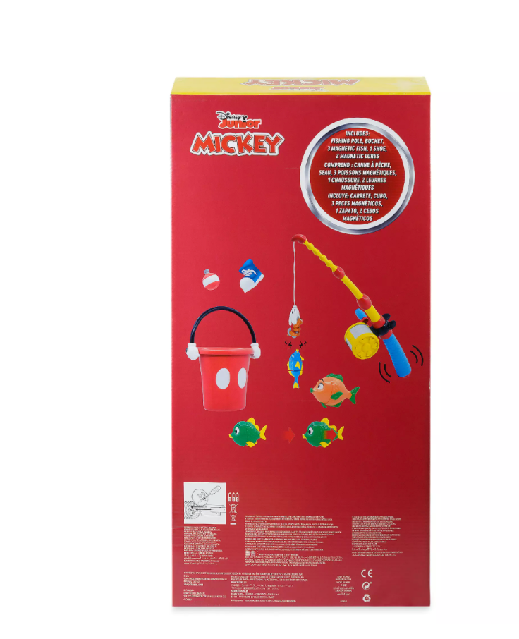 disney fishing lures Disney Junior's Mickey Mouse Clubhouse Fishing Play Set New with Box – I Love Characters