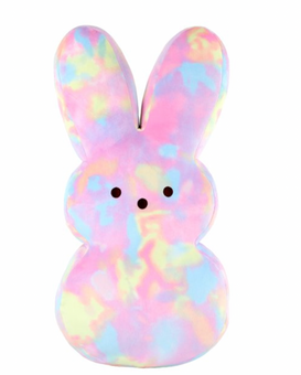 Peeps Easter Peep Bunny Rainbow 24in Plush New with Tag