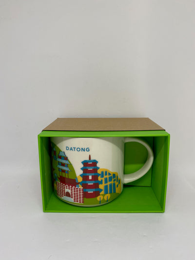Starbucks You Are Here Collection Datong China Ceramic Coffee Mug New with Box