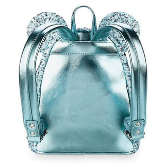 Disney Minnie Mouse Sequin Mini Backpack Arendelle Aqua New with Tags
