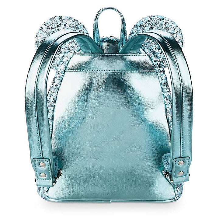 Disney Minnie Mouse Sequin Mini Backpack Arendelle Aqua New with Tags – I Love Characters