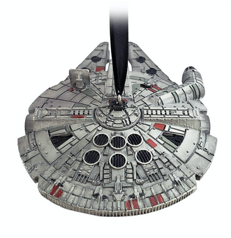 Disney Star Wars Millennium Falcon Sketchbook Christmas Ornament New with Tag