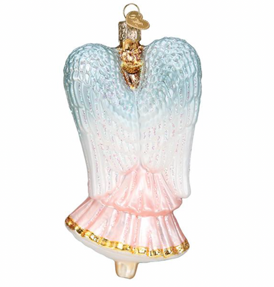 Old World Christmas Nativity Angel Blown Glass Christmas Ornament New with Box