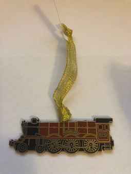 Universal Studios Harry Potter Hogwarts Express Train Metal Ornament New w Tags