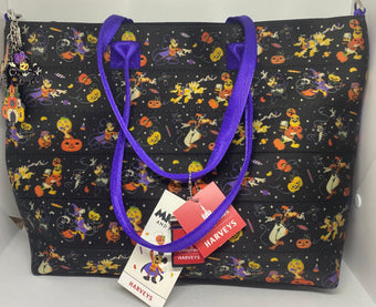 Disney Parks Halloween Mickey and Friends Harveys Streamline Tote Bag New Tag