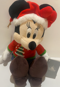 Disney Store Japan Minnie Mouse Christmas Plush New with Tags