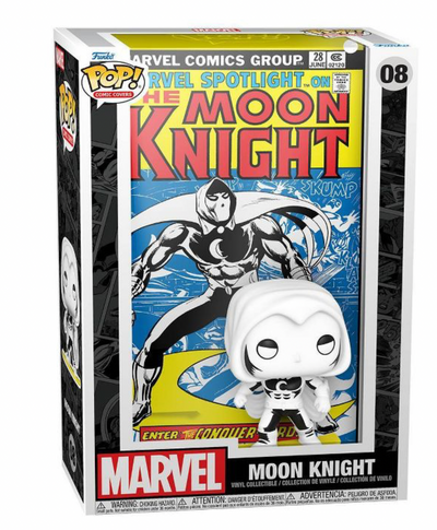 Funko Pop! Cover Art Marvel Moon Knight Bobblehead New