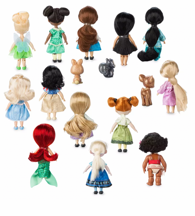 Disney Animators' Collection 13 Princess Mini Doll Gift Set Toy New with Box