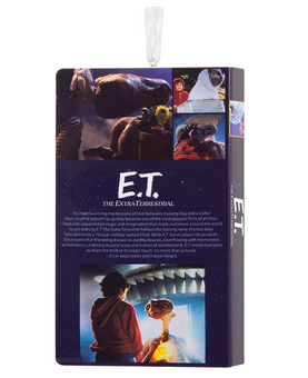 Hallmark E.T. The Extra-Terrestrial Movie Retro VHS Christmas Ornament New Box