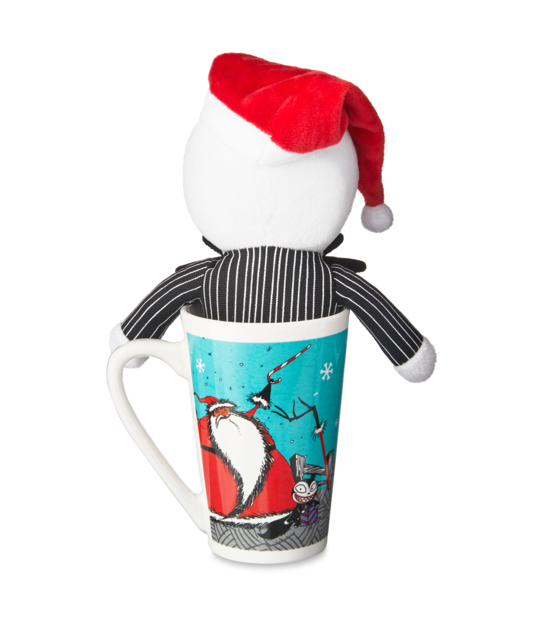 Disney The Nightmare Before Christmas Plush in a Mug Latte Jack Set New with Tag