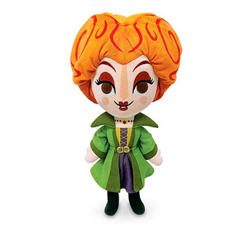 Disney Winifred Sanderson Plush Hocus Pocus Small New with Tag