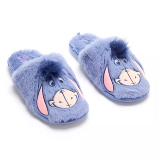 Disney Store Winnie the Pooh Eeyore Slippers For Adults Size 7/8 New with Tag