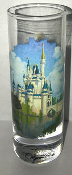 Disney Shot Glass Cinderella Castle Walt Disney World Most Magical Place Earth