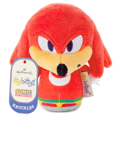 Itty Bittys Sonic the Hedgehog Knuckles Plush New with Tag