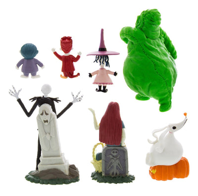 Disney Parks Nightmare Before Christmas Figure Cake Topper Playset NEW EDITION New with Box