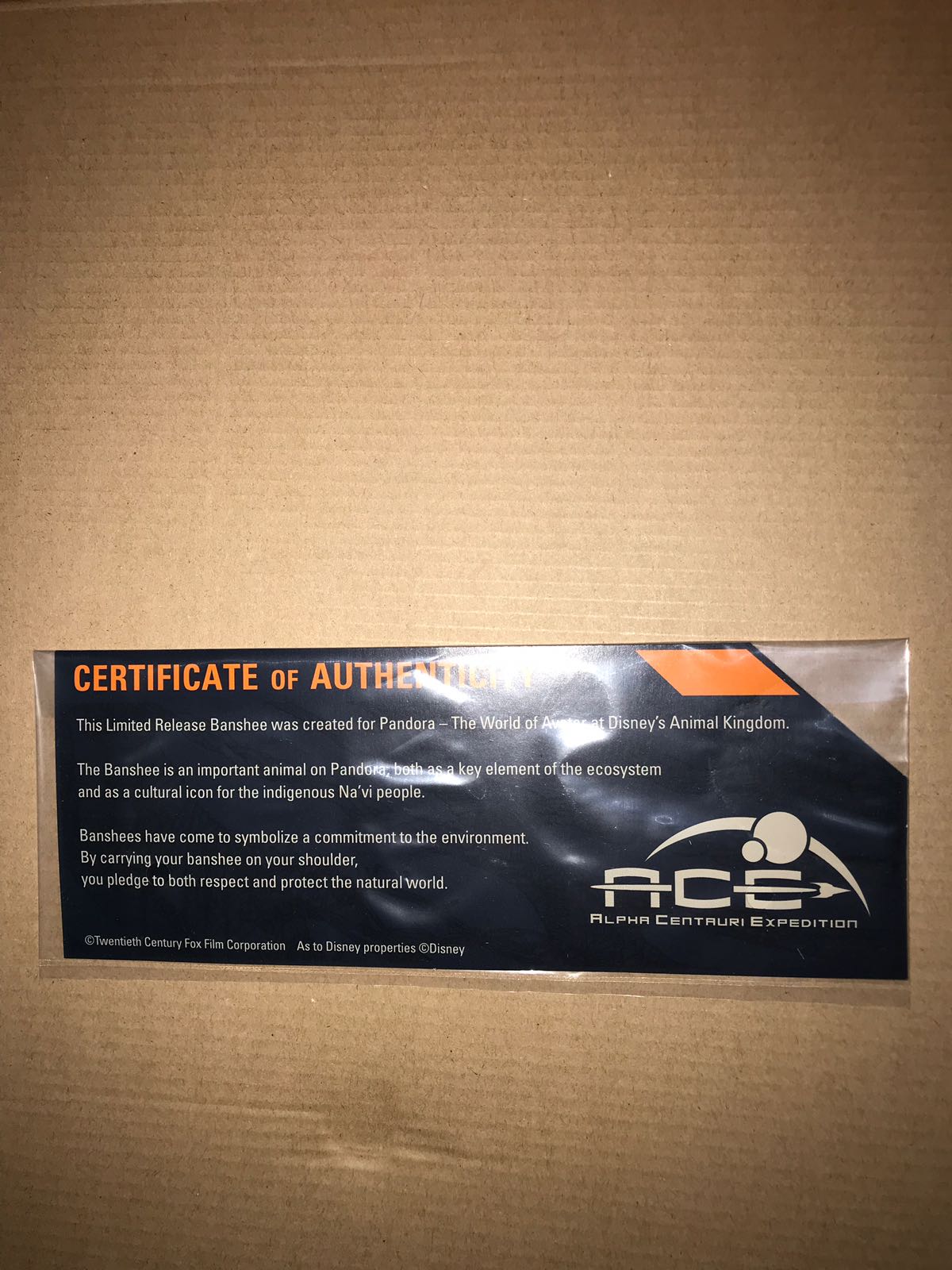 Disney Avatar Interactive Banshee with Perch 20th Anniversary Earth Day New Box