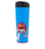 M&M's World Red Character Neverfall Blue Tumbler 16 oz New