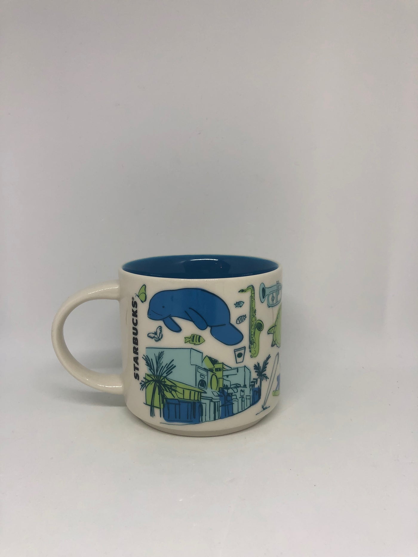 Starbucks Been There Series Playa del Carmen Mexico Ceramic Coffee Mug New