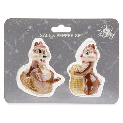 Disney Parks Chip & Dale Salt and Pepper Shaker New