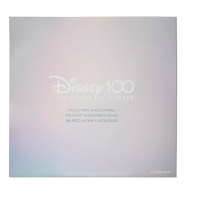 Disney 100 Years of Wonder Mickey Doll and Accessories Set New with Box