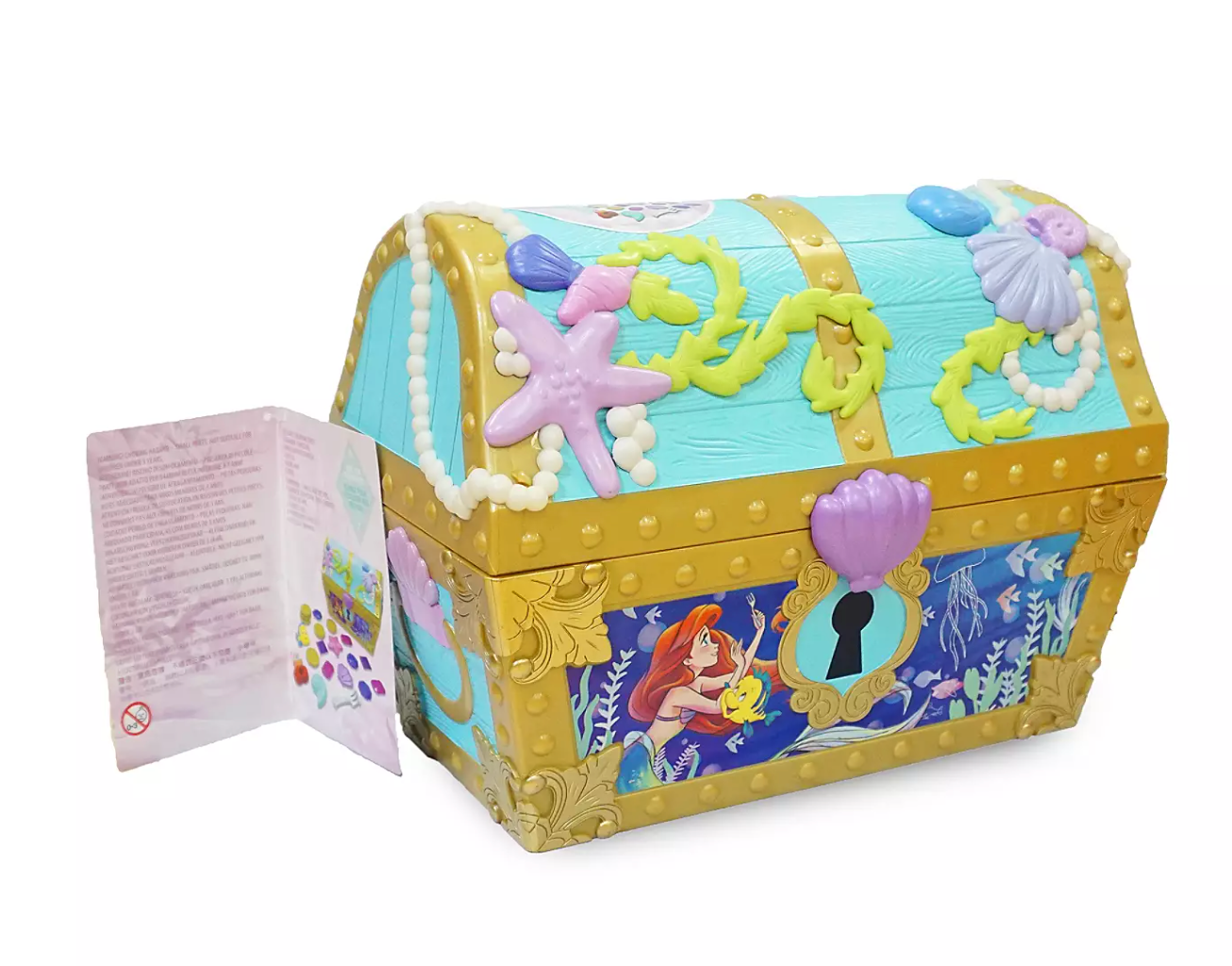 Disney The Little Mermaid Ariel Flounder Dive Chest Play Set Toy New with Box
