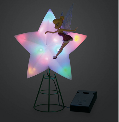 Disney Holiday Cheer Tinker Bell Christmas Tree Topper New with Box