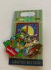 Disney Parks Boardwalk Pinocchio 2021 Happy Holidays Limited Pin New with Card