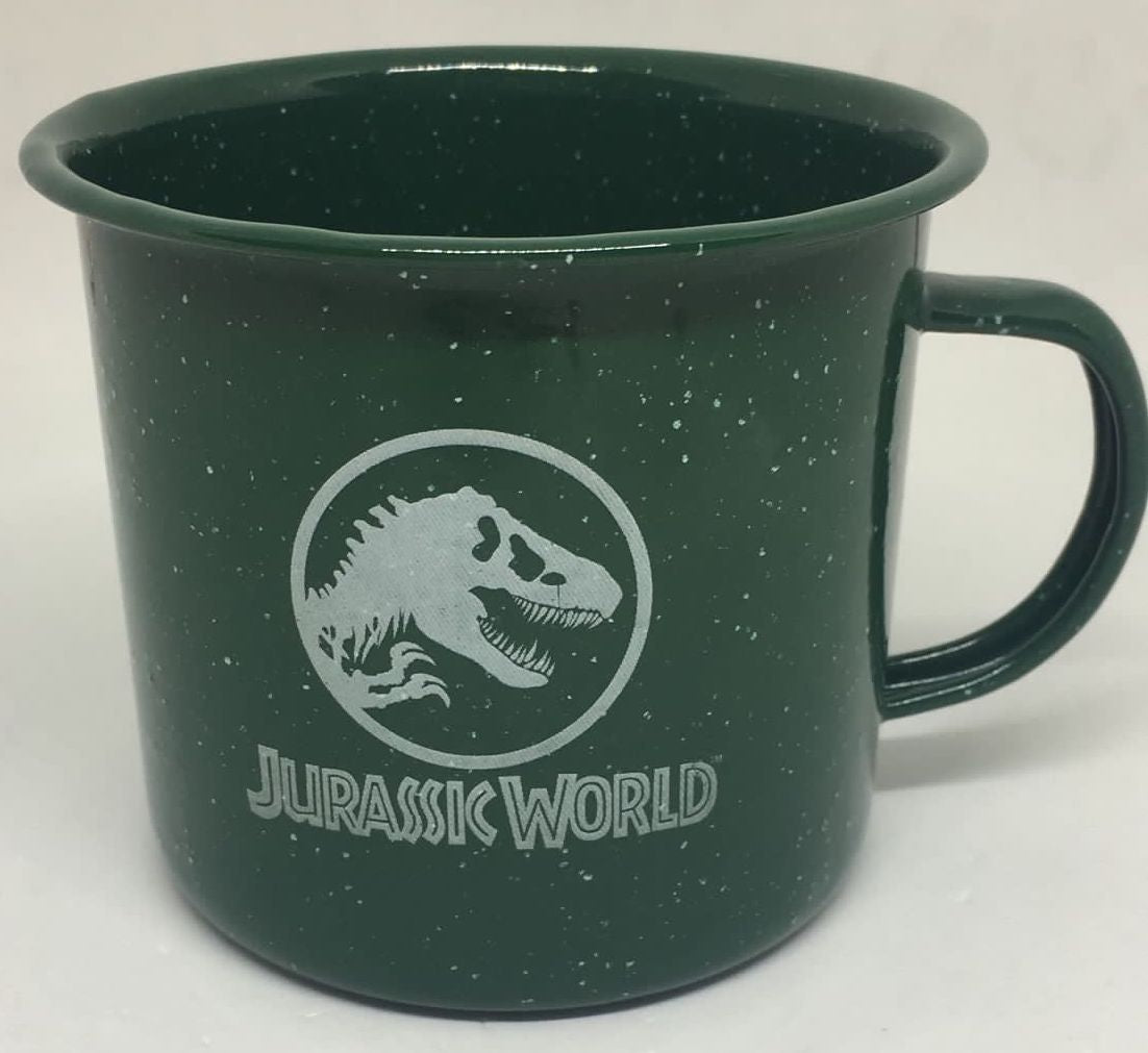 Universal Studios Jurassic World Camp Ceramic Coffee Mug New