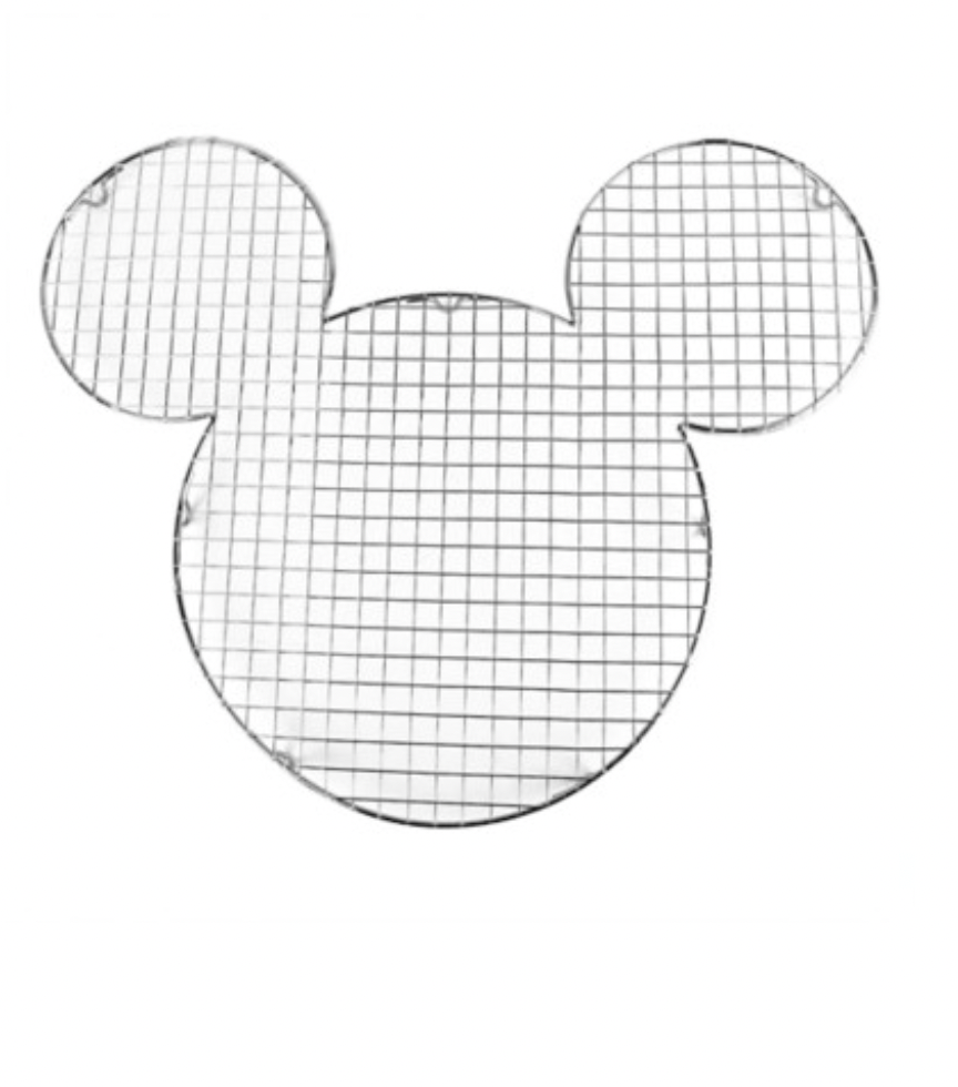 Disney Mickey Mousewares Collection Steinless Steel Icon Wire Cooling Rack New