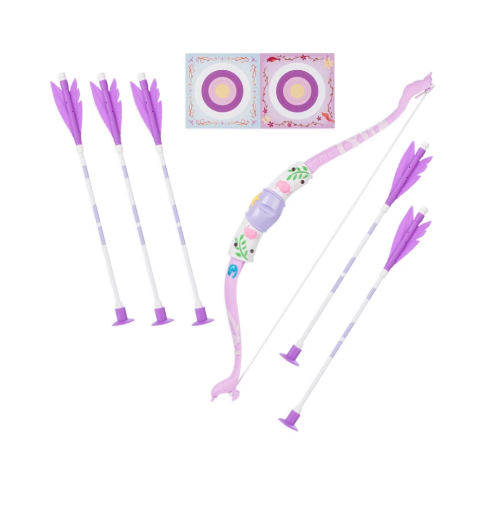 Disney Store Tangled Rapunzel Bow and Arrow Toy Set New with Box