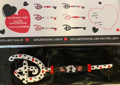 Disney Store Dalmatians Pongo with Perdita Mystery Love Key New with Box