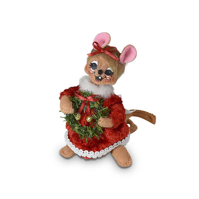 Annalee Dolls 2022 Christmas 5in Crimson Crush Mouse Plush New with Tag
