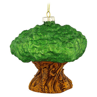 Disney Parks Animal Kingdom Tree of Life Glass Ornament New with Tag