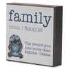 Disney Stitch Family Wood Wall Décor New