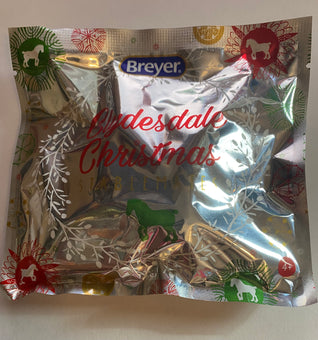 Breyer Horses Christmas 2021 Clydesdale Stablemates Scale 1:32 New with Blind Bag