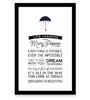 Disney Mary Poppins Everything is Possible Even Impossible Wall Decor New Box