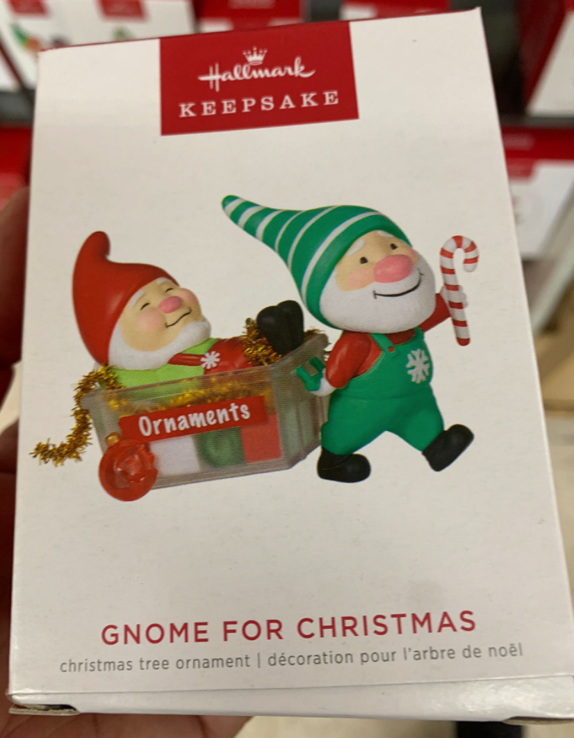 Hallmark 2022 Gnome for Christmas Ornament New With Box