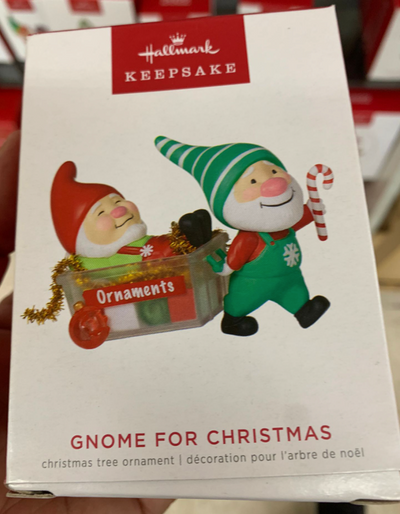 Hallmark 2022 Gnome for Christmas Ornament New With Box