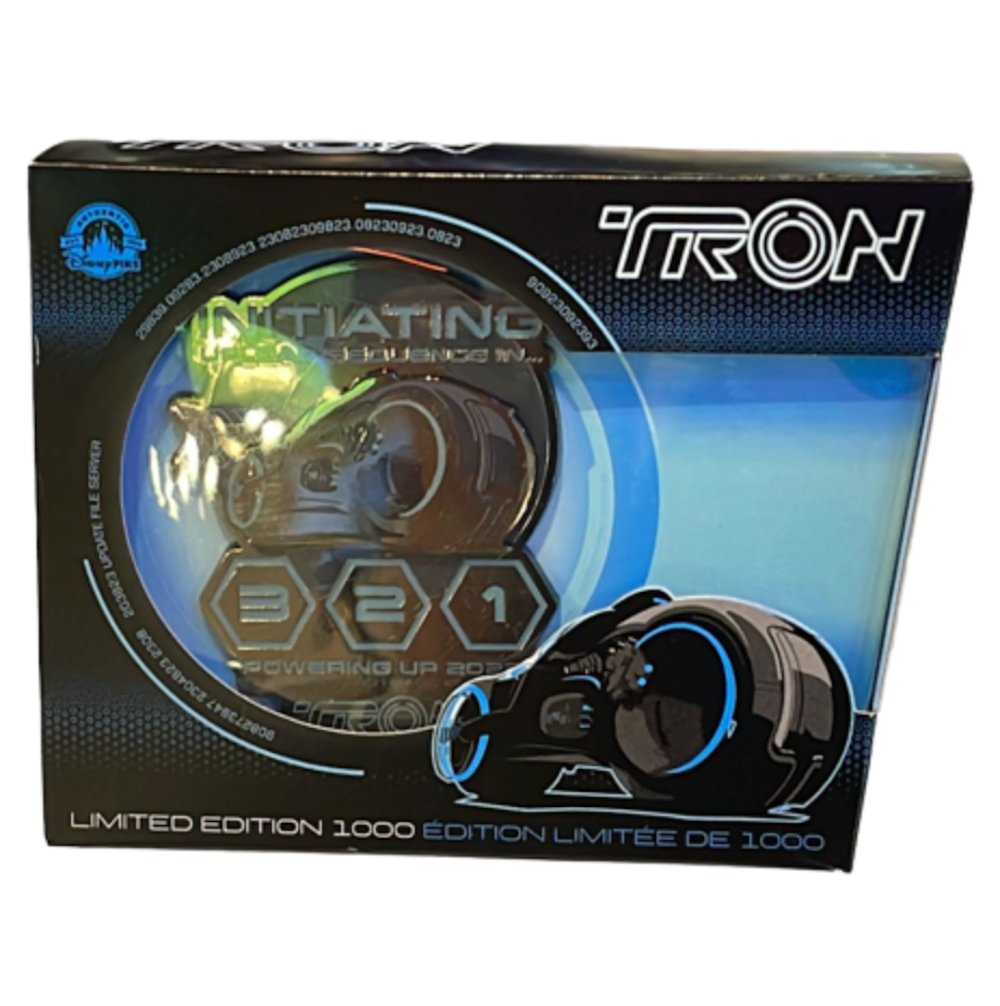 Disney Parks 2023 Tron Lightcycle Powering Up Limited Edition Pin New with Box