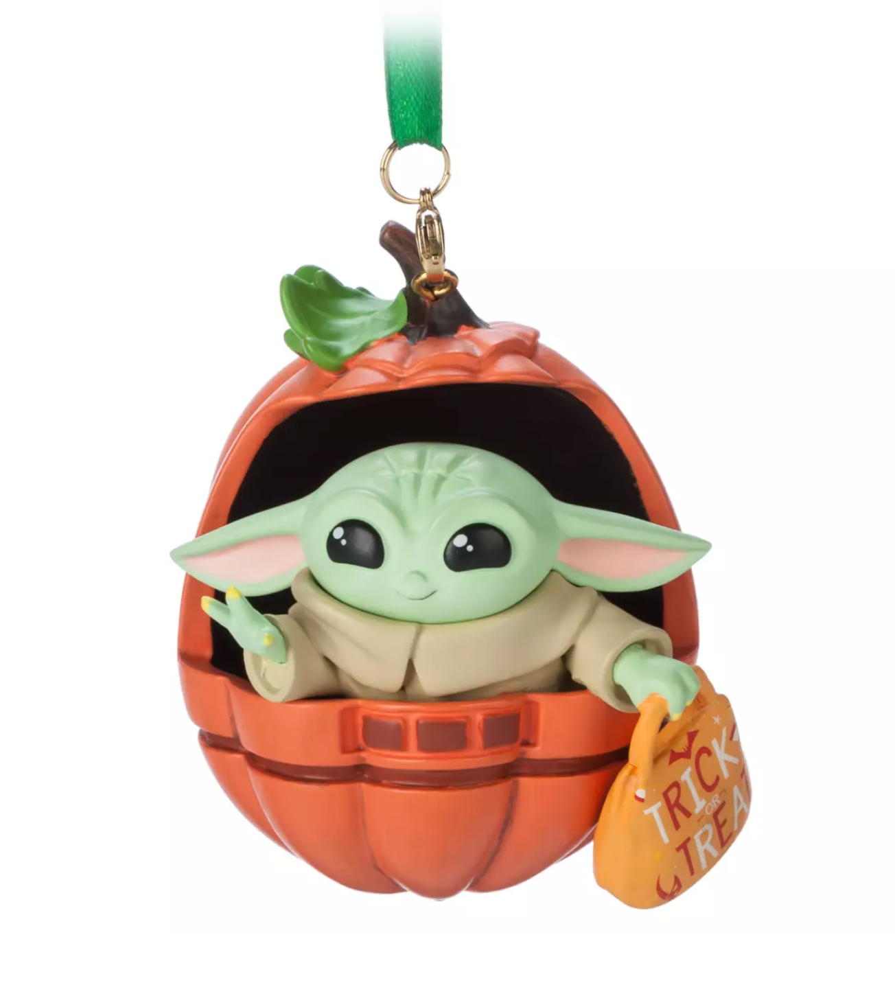 Disney Sketchbook Halloween Grogu Trick or Treat Christmas Ornament New with Tag