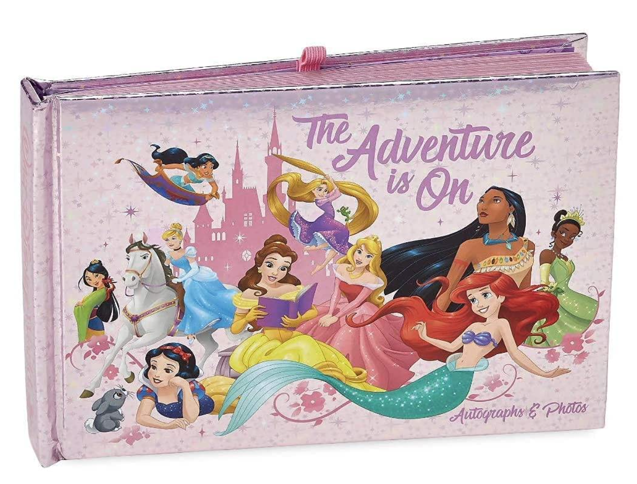 Disney Parks WDW Autograph Book Princess The Adventure is On New With – I  Love Characters
