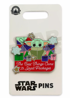 Disney Christmas 2021 The Child Holiday Pin Star Wars The Mandalorian New