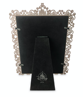 Disney Parks Fantasyland Castle Metal Wedding Photo Frame 5 x 7 New