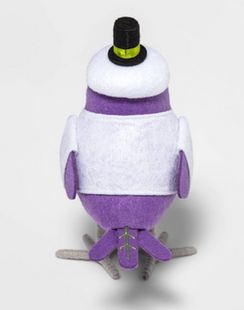 Target Featherly Friends Skull Socket Bird Halloween Decorative Figurine New