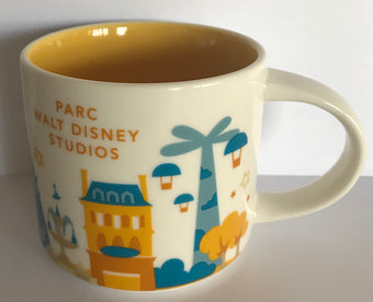 Starbucks You Are Here Disneyland Paris Parc Walt Disney Studios Coffee Mug New